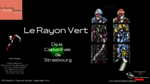Le rayon vert de la cathédrale de strasbourg