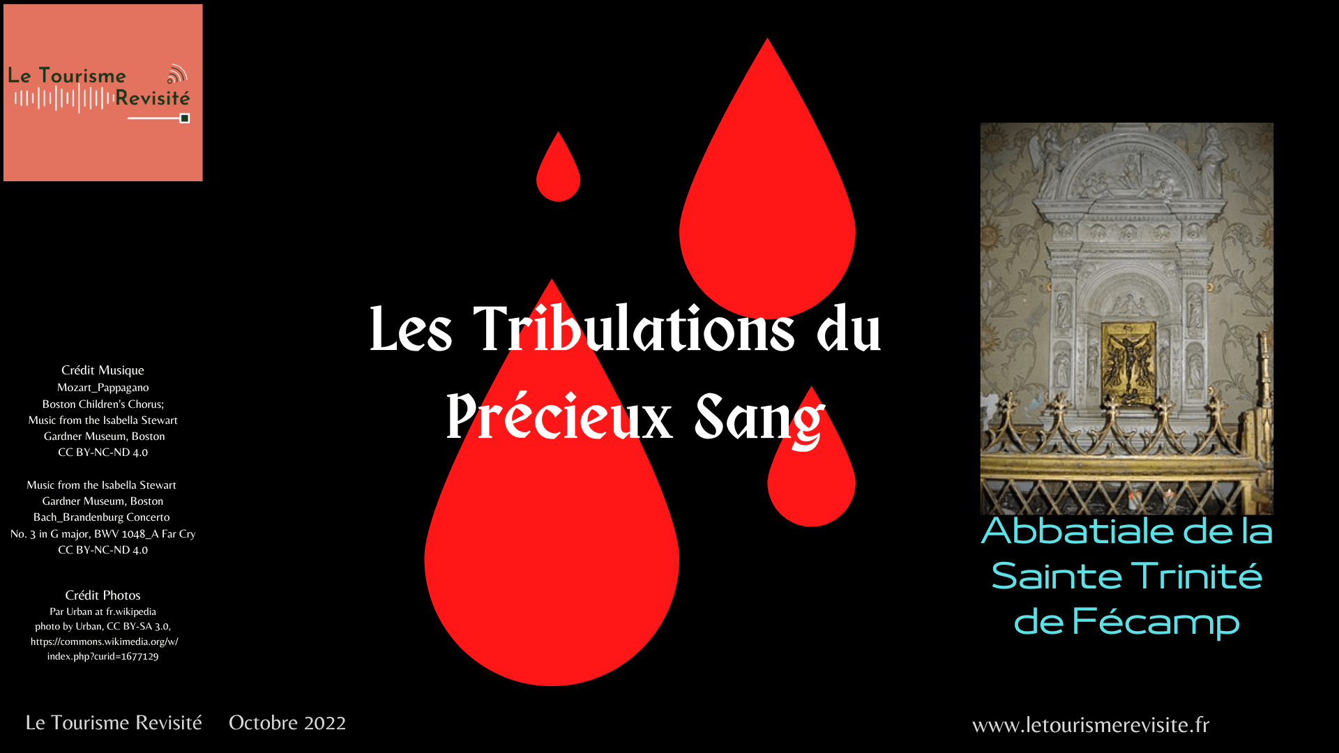 Les tribulations du precieux sang