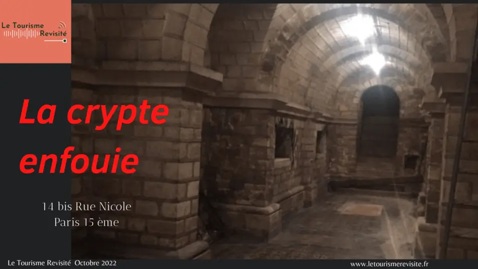 La Crypte enfouie de la Rue Nicole à Paris 70 La Crypte enfouie de la Rue Nicole à Paris