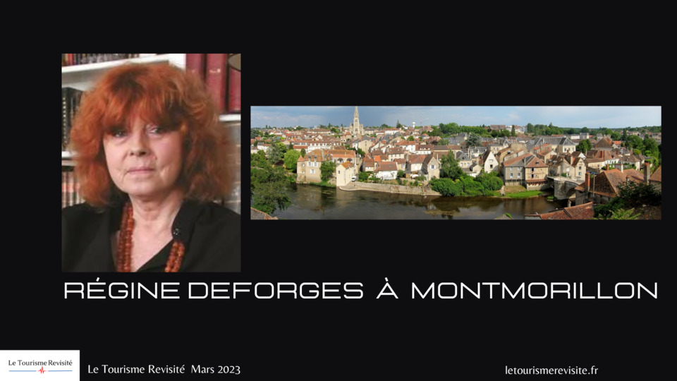 Régine Deforges à Montmorillon