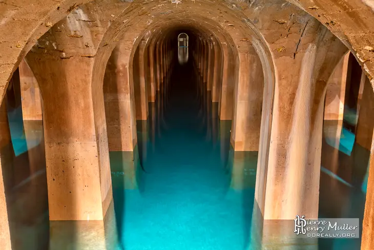 Le Réservoir de Montsouris à Paris