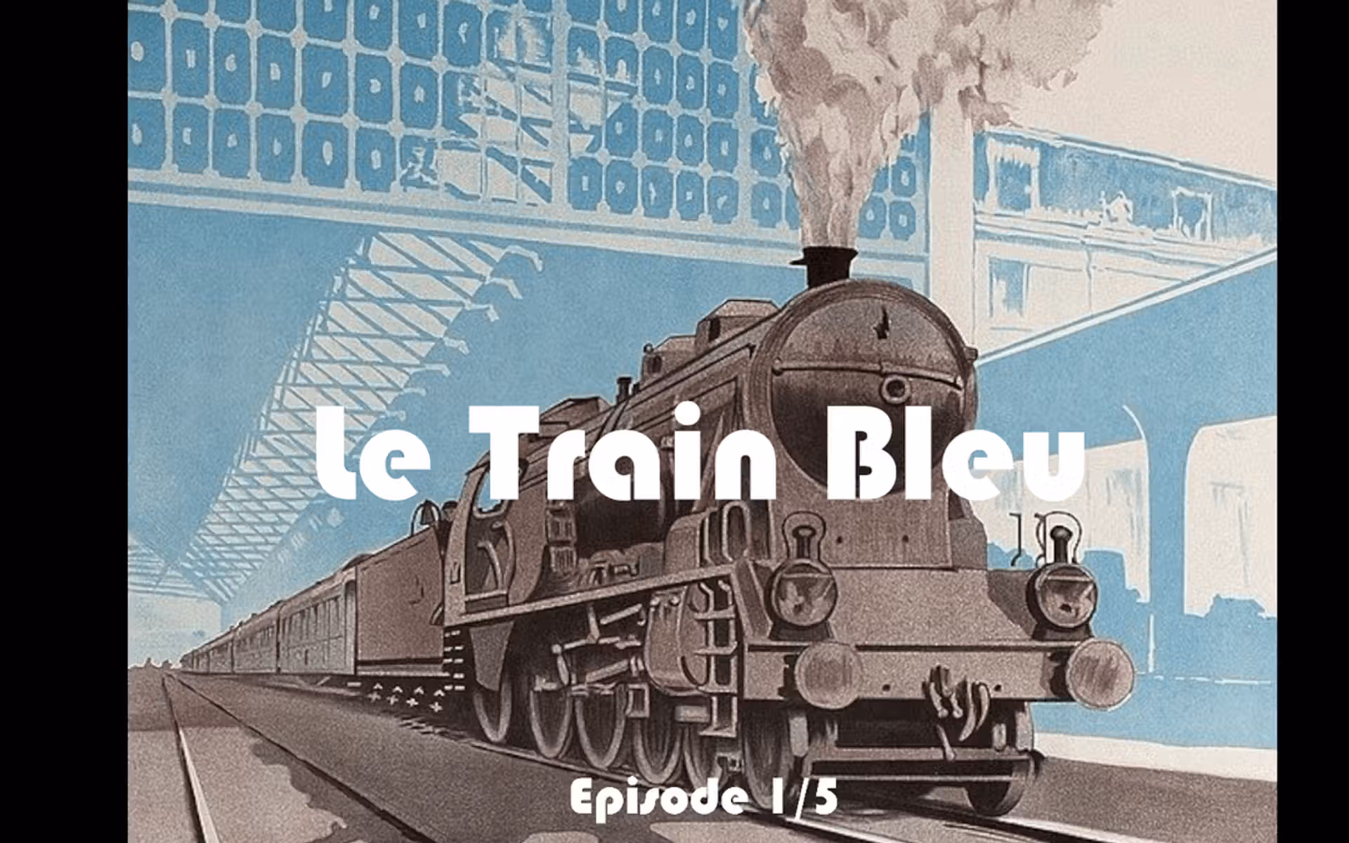 le train bleu
