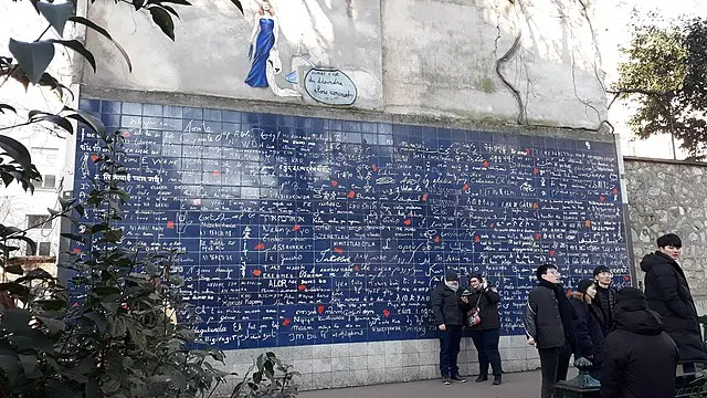 Le Mur des Je t’Aime
