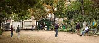 Petanque batignolles