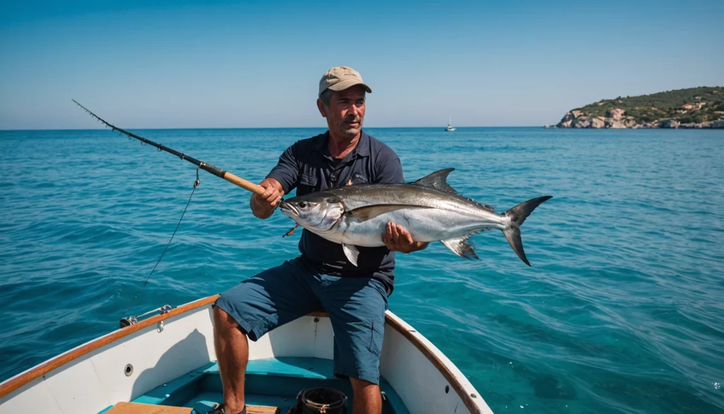 art de capturer un thon